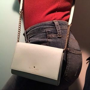 Baby blue Kate spade cross body
